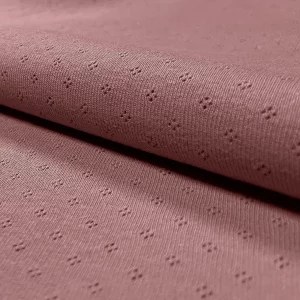 Baumwolljersey // Ajour // Mauve
