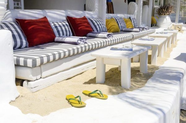 Outdoorstoff // Zante // Blau Weiß – Bild 2