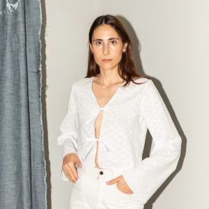 Schnittmuster // Puff and Pencil // Tie Blouse x Cone Sleeve
