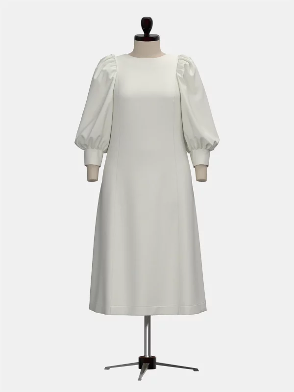 Schnittmuster // The Assembly Line // Flutter Sleeve Dress XS-3XL – Bild 7