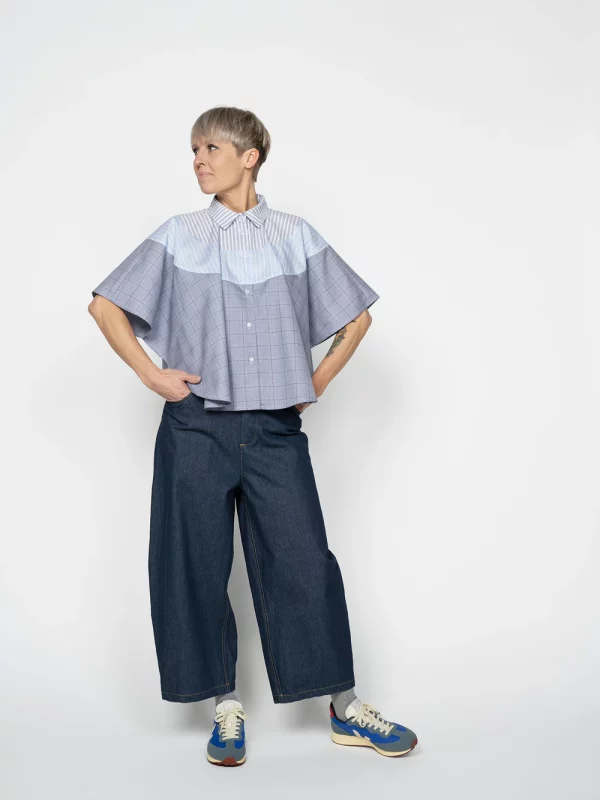 Schnittmuster // The Assembly Line // Poncho Shirt XS-3XL