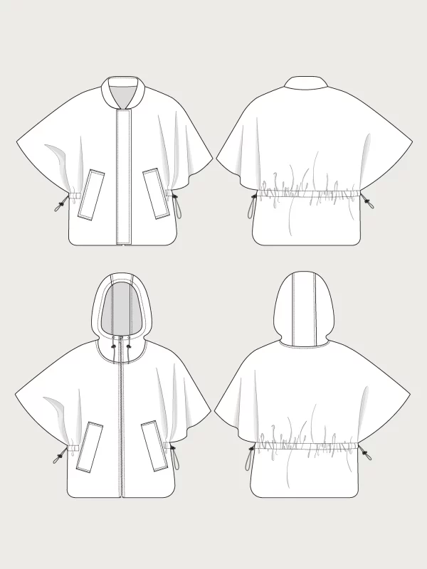 Schnittmuster // The Assembly Line // Drawstring Vest MINI-3XL – Bild 3