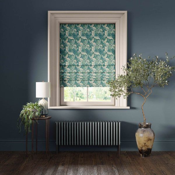 Dekostoff // Möbelstoff // Acanthus // Teal – Bild 6