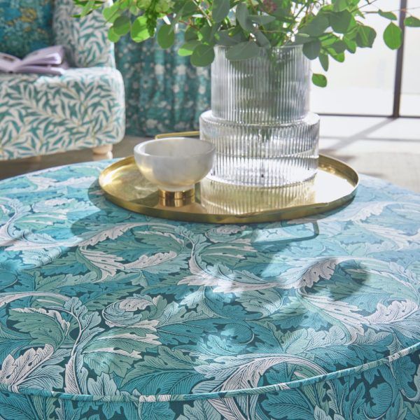Dekostoff // Möbelstoff // Acanthus // Teal – Bild 3