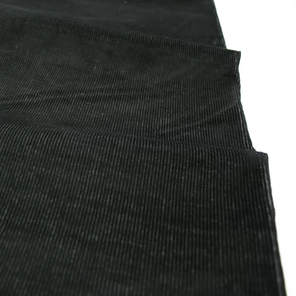 Feincord Bi-Color mit Stretch // Schwarz