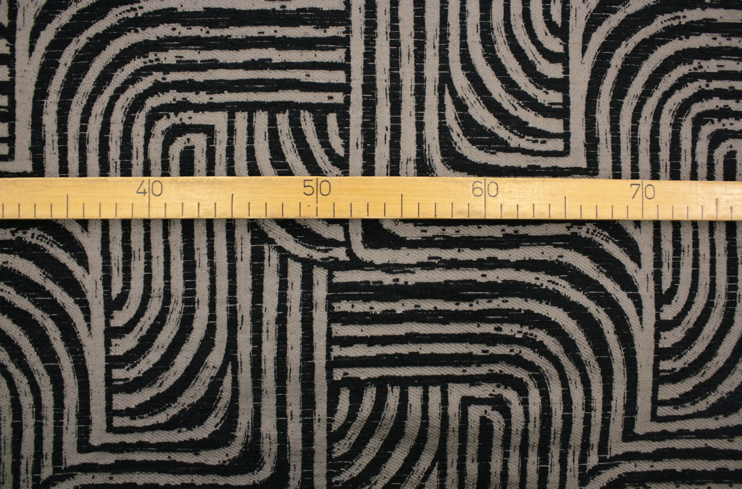 Dekostoff // Möbelstoff // Gormley // Noir – Bild 5