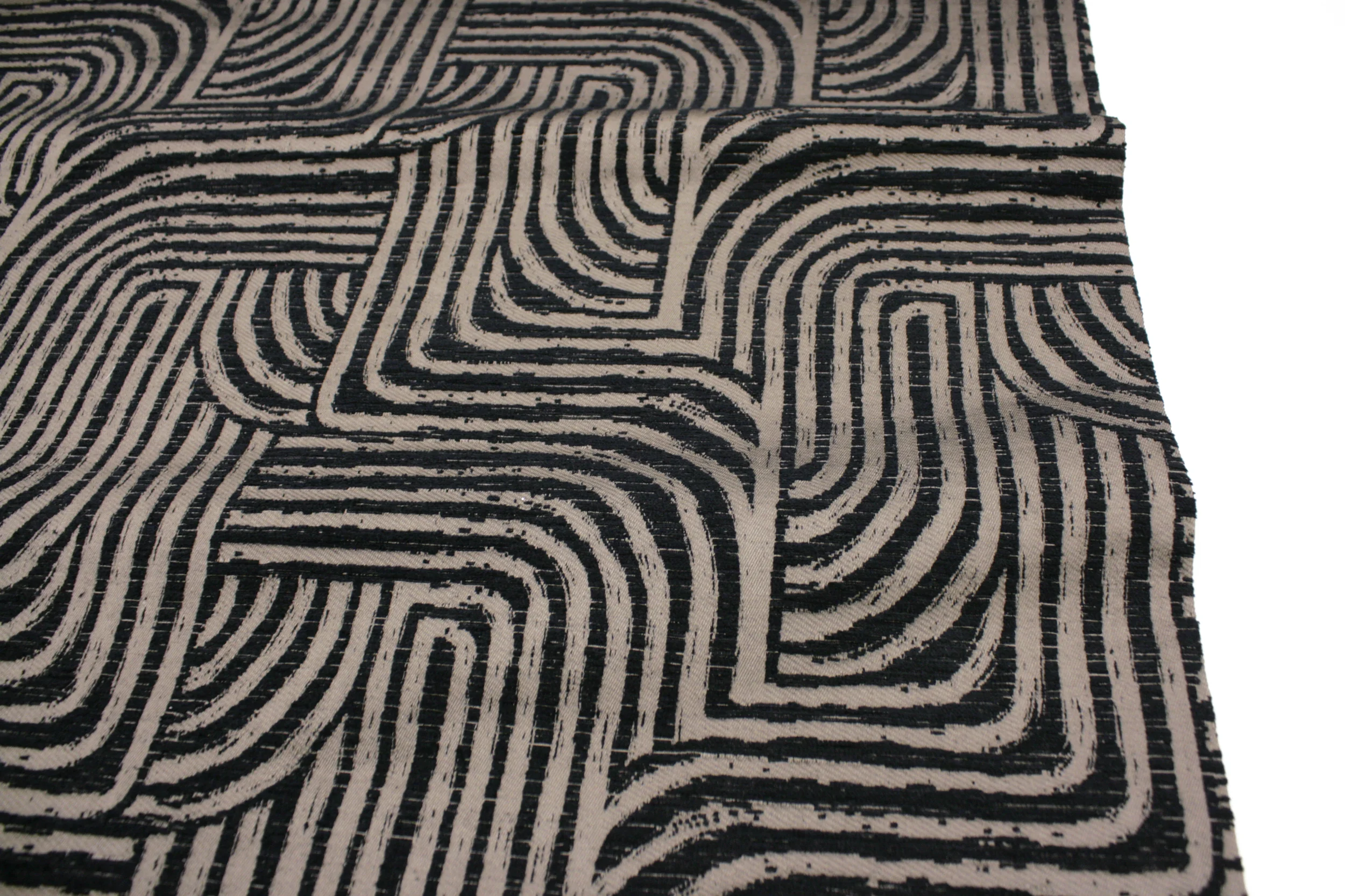 Dekostoff // Möbelstoff // Gormley // Noir – Bild 2