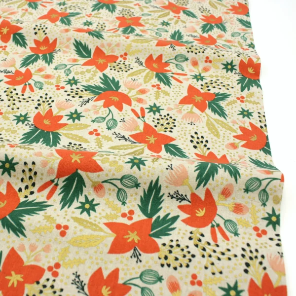 Canvas // Rifle Paper Co. // Holiday Classics // Poinsettia