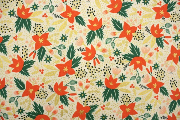 Canvas // Rifle Paper Co. // Holiday Classics // Poinsettia – Bild 3