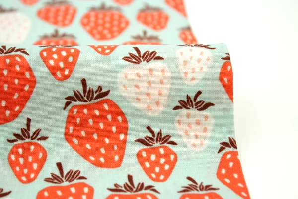 Popeline // Cotton and Steel // Under the Appletree// Strawberry – Bild 3