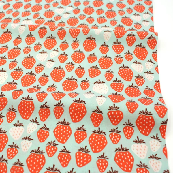 Popeline // Cotton and Steel // Under the Appletree// Strawberry