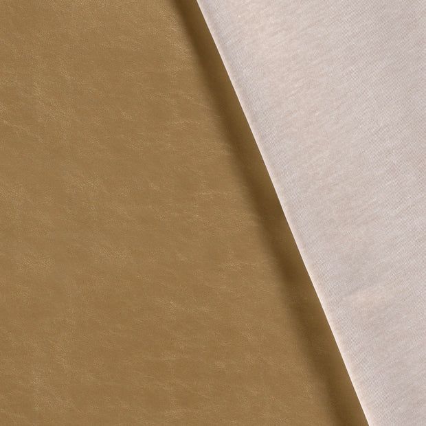 Lederimitat // Metallic // Gold – Bild 3