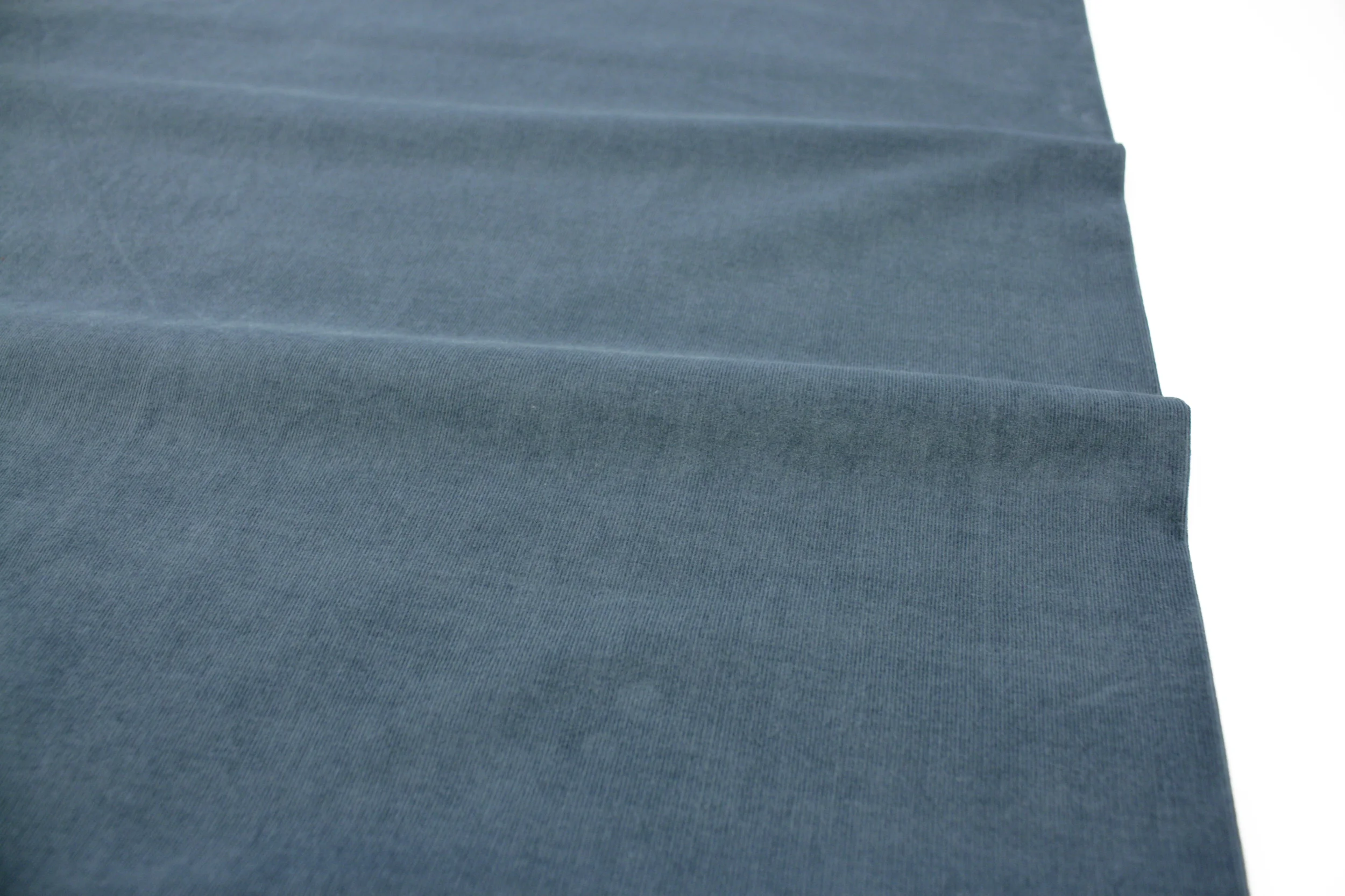 Feincord mit Stretch // Blaugrau – Bild 3