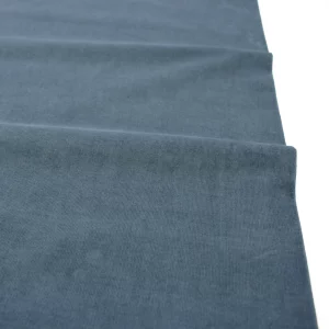 Feincord mit Stretch // Blaugrau