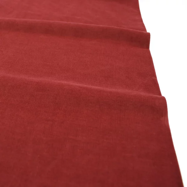 Feincord mit Stretch // Dunkelrot
