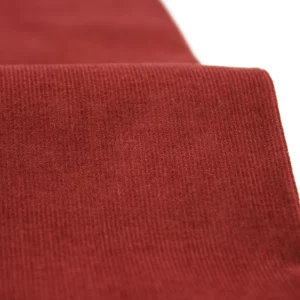 Feincord mit Stretch // Dunkelrot