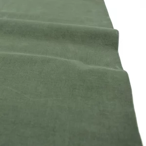 Feincord mit Stretch // Moosgrün