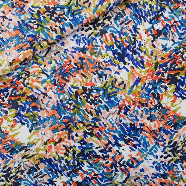 EcoVero™️ Satin Viskose // SYAS // Paint Fun