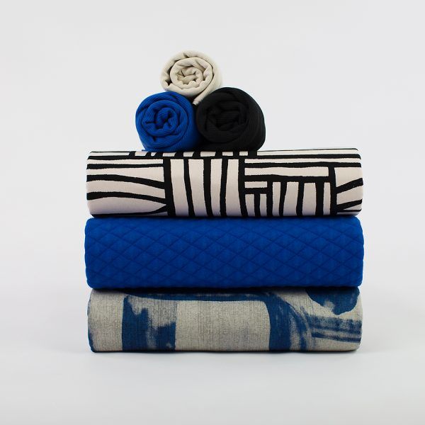 French Terry // SYAS // Permecube // Tofu Beige – Bild 6