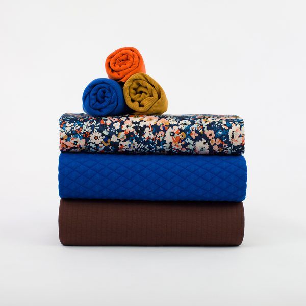 Baumwoll Stepper // SYAS // Quilted Knit // Rum Raisin Brown – Bild 8