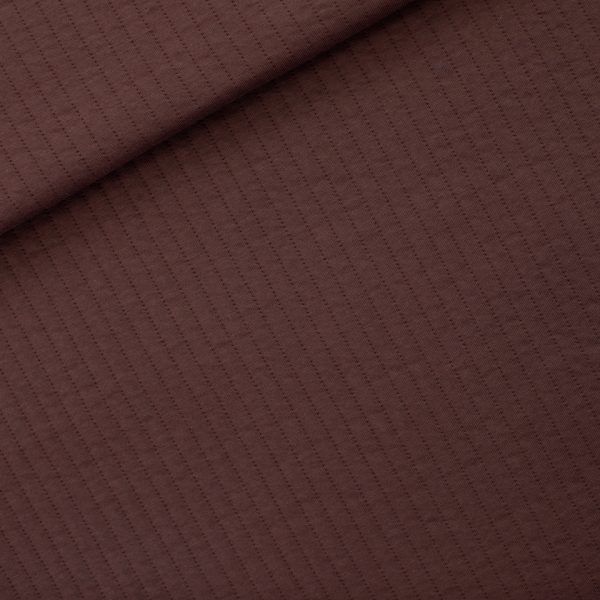 Baumwoll Stepper // SYAS // Quilted Knit // Rum Raisin Brown