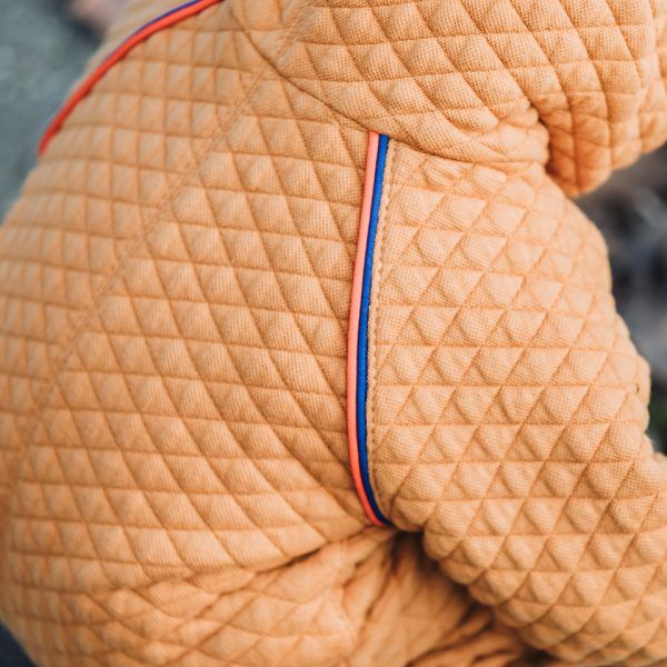 Baumwoll Stepper // Extrabreit // SYAS // Quilted Piqué Knit // Buckthorn Brown – Bild 3
