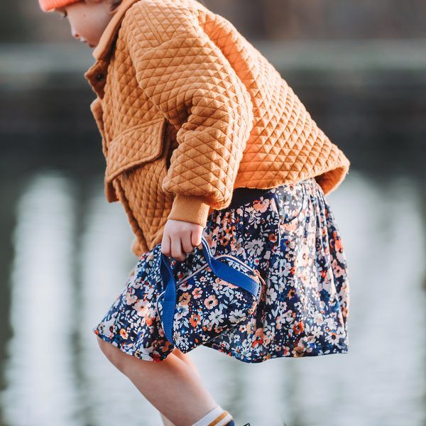 Baumwoll Stepper // Extrabreit // SYAS // Quilted Piqué Knit // Buckthorn Brown – Bild 8