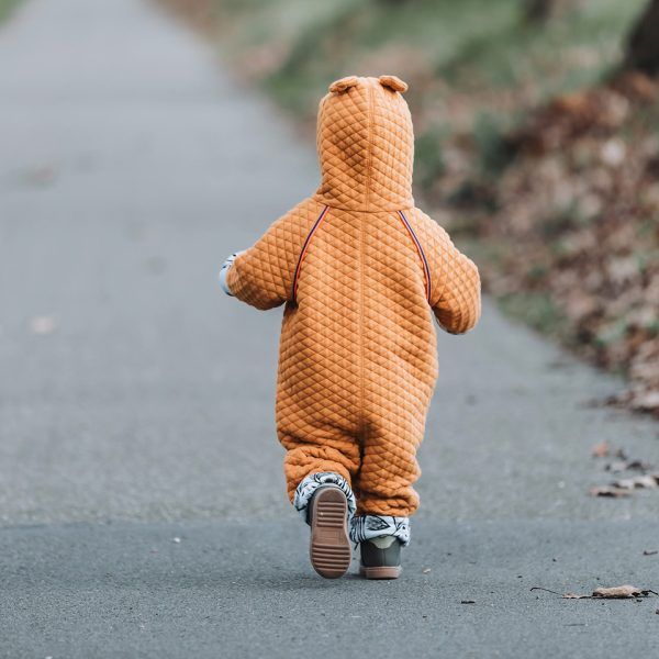 Baumwoll Stepper // Extrabreit // SYAS // Quilted Piqué Knit // Buckthorn Brown – Bild 10