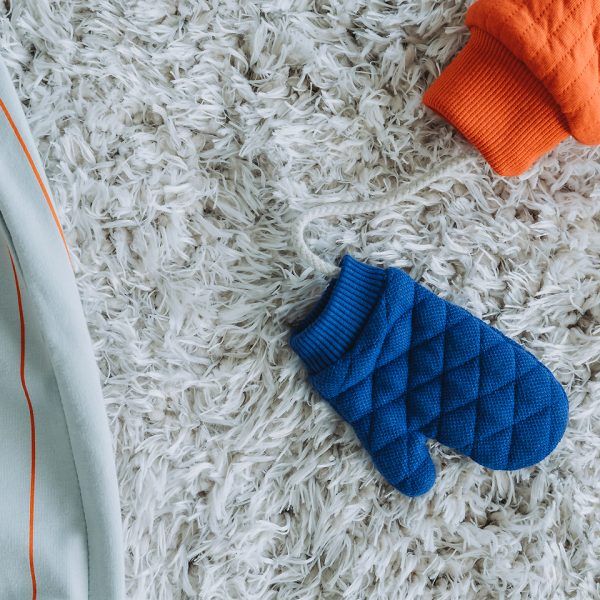 Baumwoll Stepper // Extrabreit // SYAS // Quilted Piqué Knit // Surf The Web Blue – Bild 8