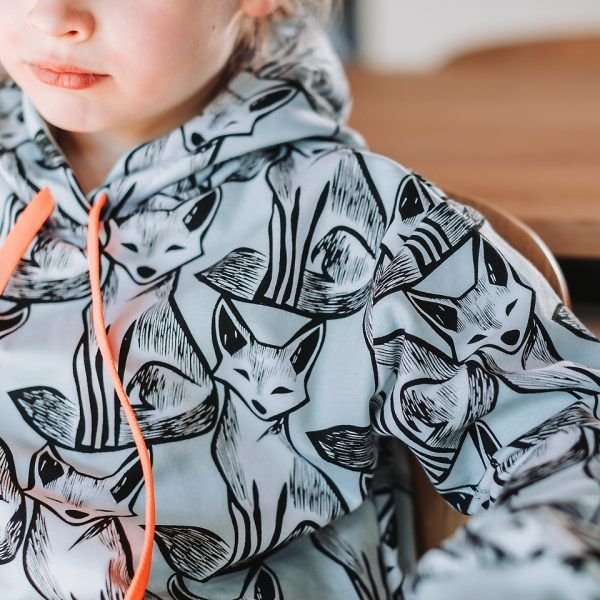 French Terry // SYAS // Renard Nouveau // Baby Blue – Bild 5
