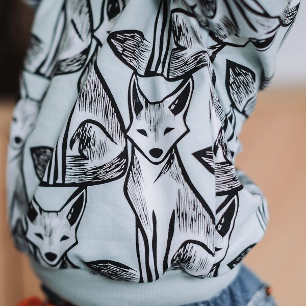 French Terry // SYAS // Renard Nouveau // Baby Blue – Bild 6