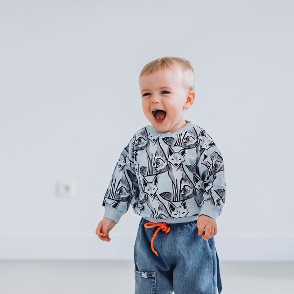 French Terry // SYAS // Renard Nouveau // Baby Blue – Bild 7