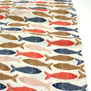 Popeline // Cotton and Steel // Upstream // Salmon