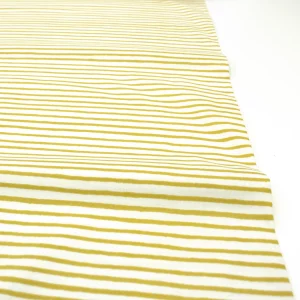 Popeline // Cotton and Steel // Festive Stripe // Yellow