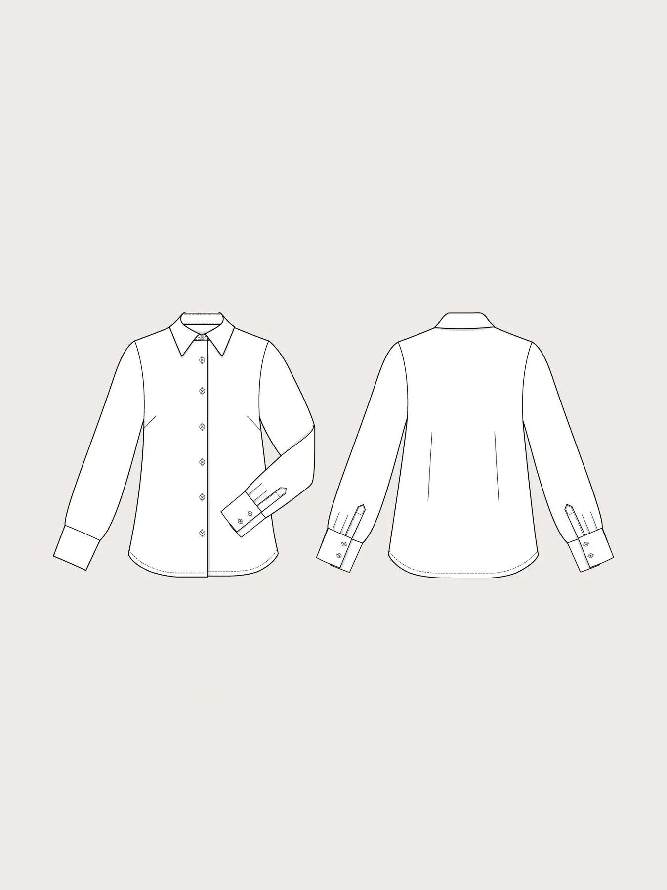 Schnittmuster // The Assembly Line // Classic Shirt XS-3XL – Bild 9