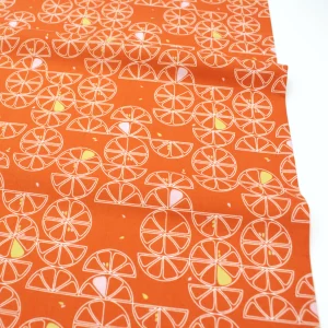 Popeline // Zen Chic // Moda Fabrics // Orange Slice