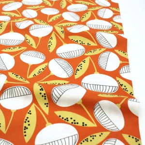 Popeline // Zen Chic // Moda Fabrics // Balisong Papaya Fruitique
