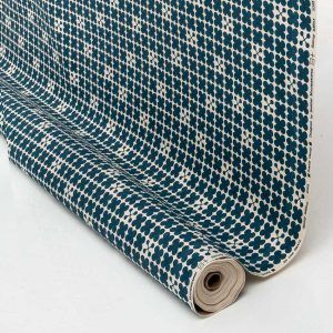 Dekostoff // Möbelstoff // Skinny laMinx // Scandi Candy Small Petrol