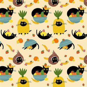 Popeline // Dear Stella // Cats in Fruits