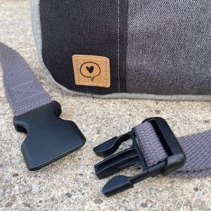 Steckschnalle // 25 mm // Kunststoff Schwarz