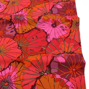 Popeline // Kaffe Fassett // Lotus Leaf // Wine