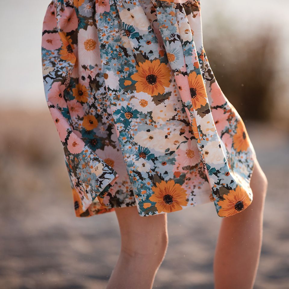 French Terry // SYAS // Flower Painting – Bild 4