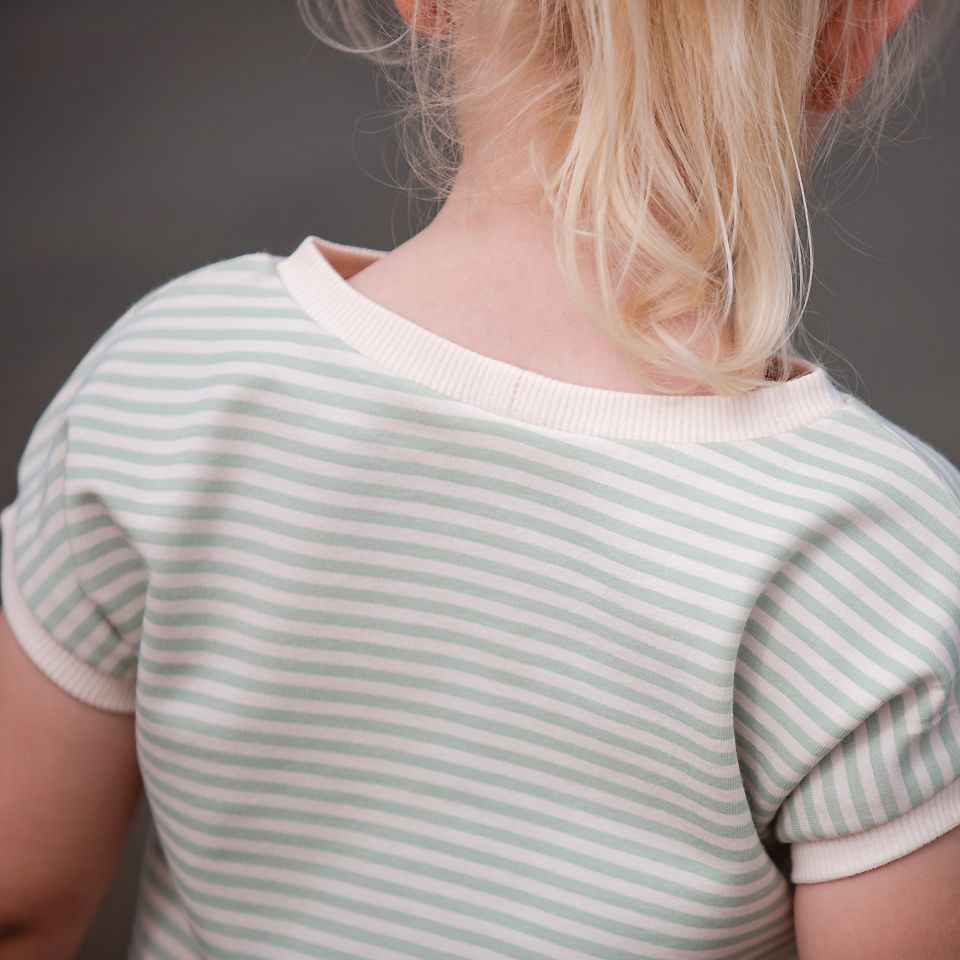 French Terry // SYAS // Horizontals 05 // Whisper Beige – Bild 3