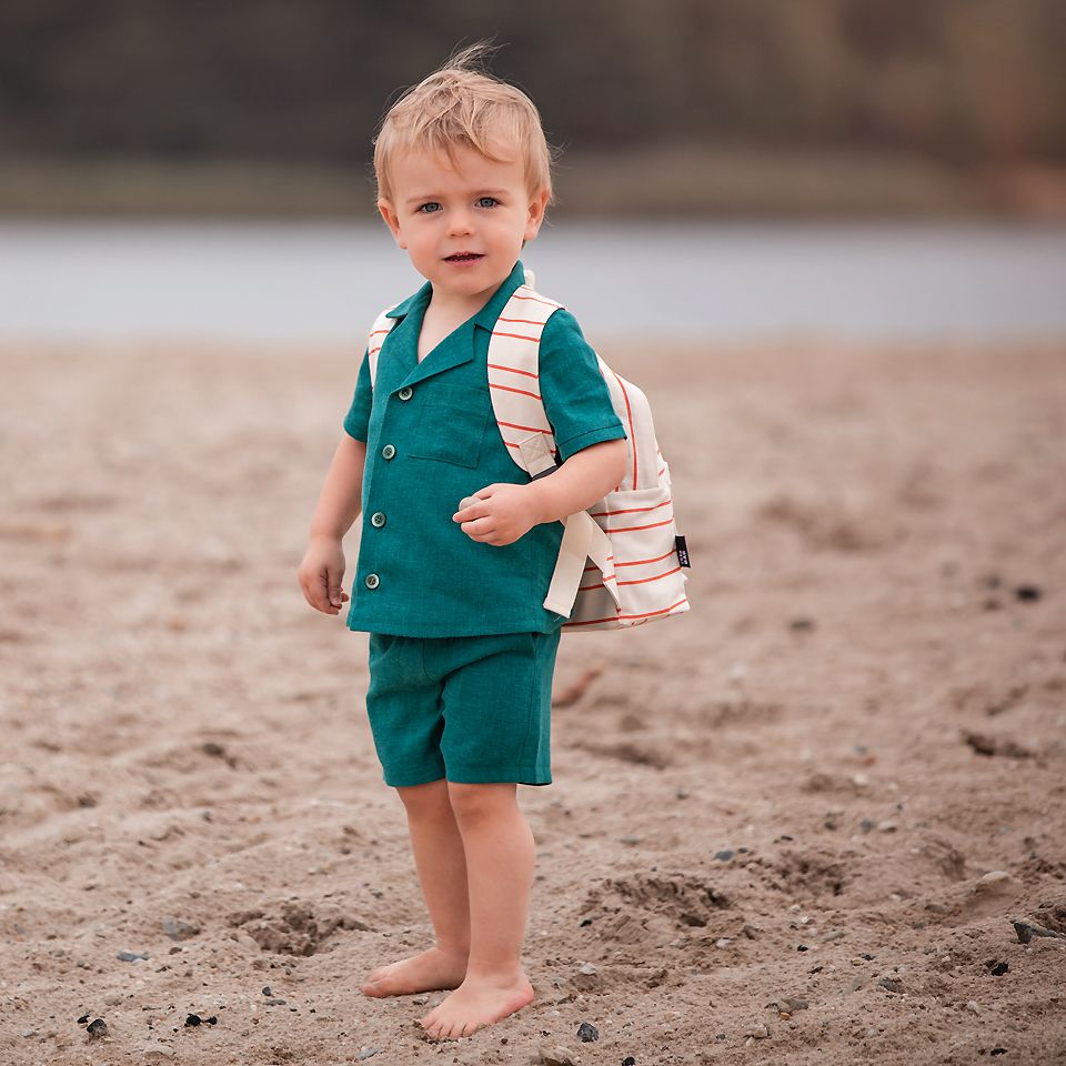 Leinen Viskose Mix // SYAS // Teal Green – Bild 5