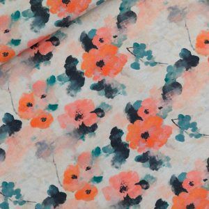 Leinen Viskose Mix // SYAS // Misty Rose