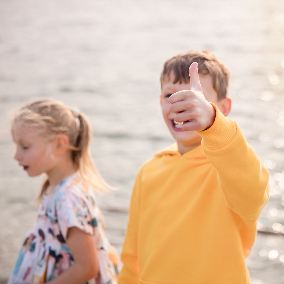 French Terry // Extrabreit // SYAS // 3-Fädig // Banana Yellow – Bild 2