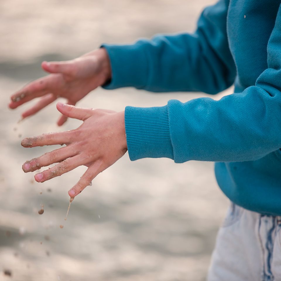 Schweres Bündchen // SYAS // Lagoon Blue – Bild 4