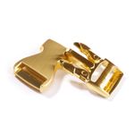 Steckschnalle // 25 mm // Gold