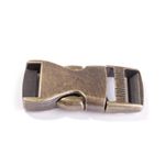 Steckschnalle // 25 mm // Messing – Bild 2