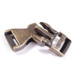 Steckschnalle // 25 mm // Messing